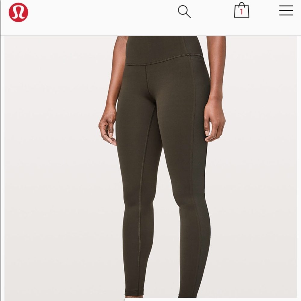 Wunder under size 4 lulu leggings